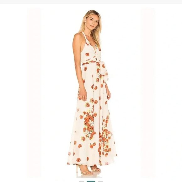 ! House of Harlow 1960 x REVOLVE Bloom Dress in Neutral small - Picture 2 of 9